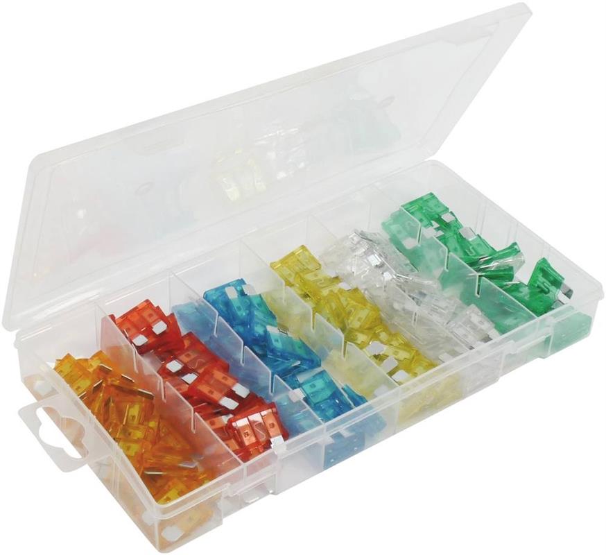 Fusible enfichable standard - Coffret de 120 pièces - Sodelec 14102